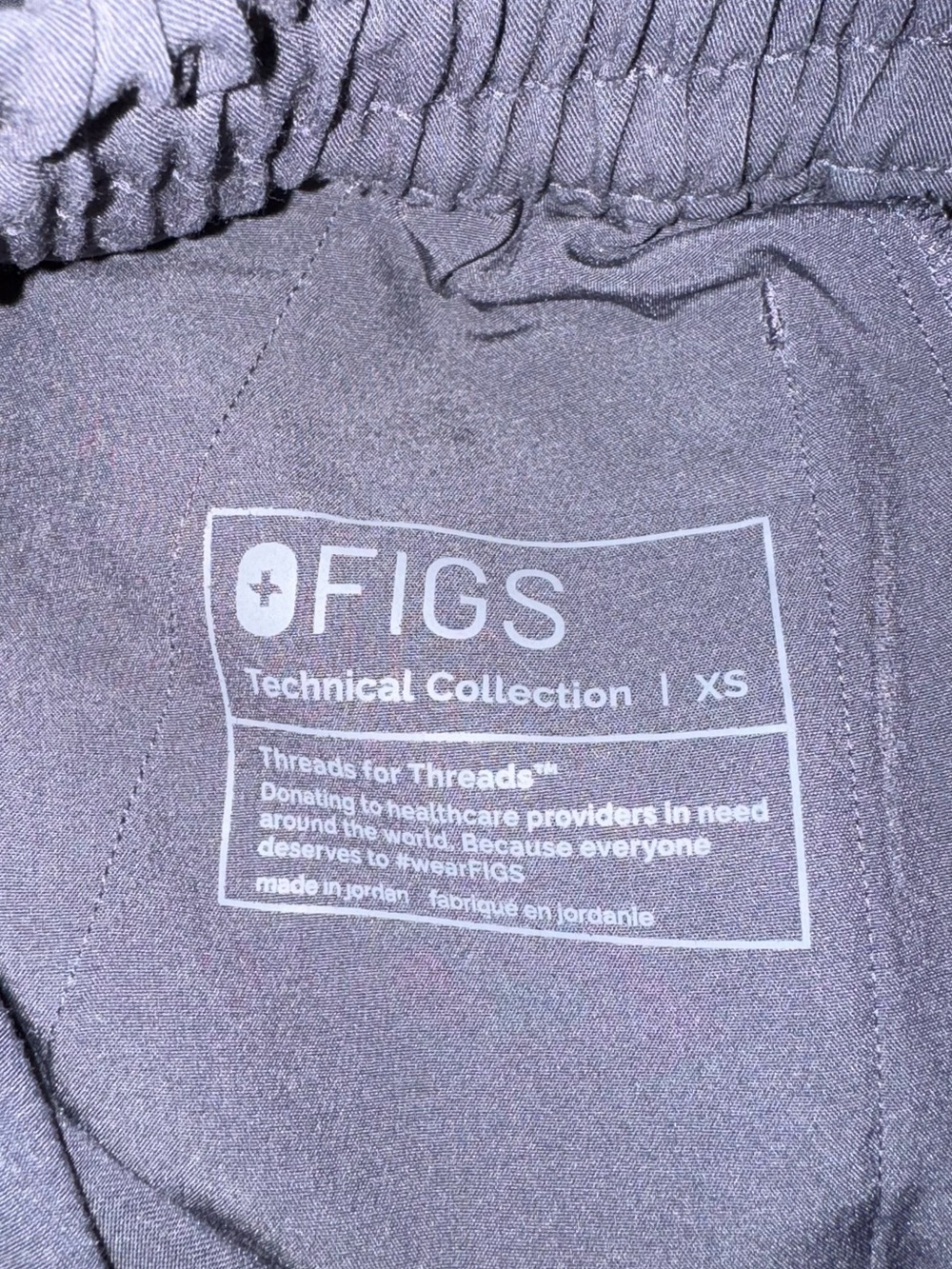 Figs Charcoal Scrub Pants